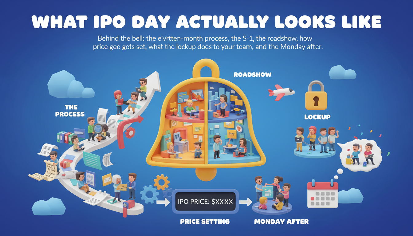 What IPO Day Actually Looks Like