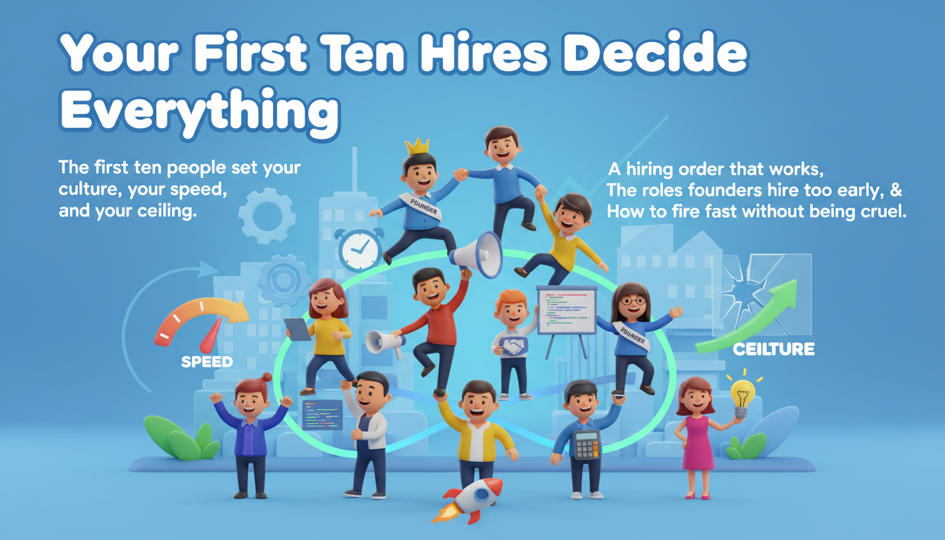 Your First Ten Hires Decide Everything