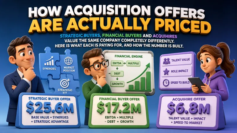 How Acquisition Offers Are Actually Priced